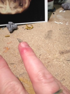 painter's finger